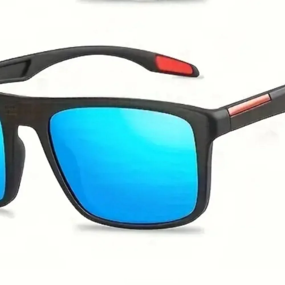 Polarized Sunglasses Men Outdoor Sports Driving Fishing Trendy Shades Square New